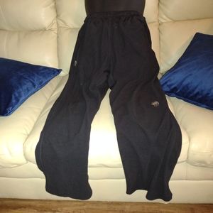 Mountain hardware black sweat fleece warm pants